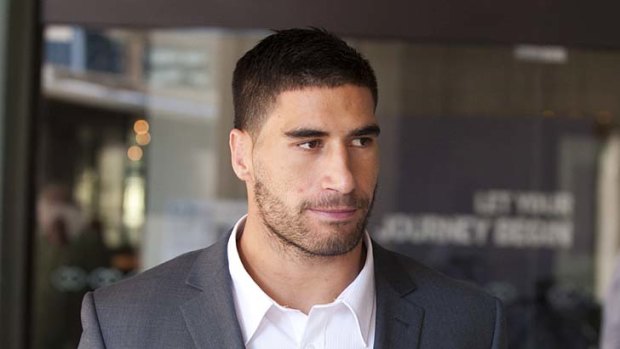 Charged with drink-driving and driving without a licence last week: James Tamou.