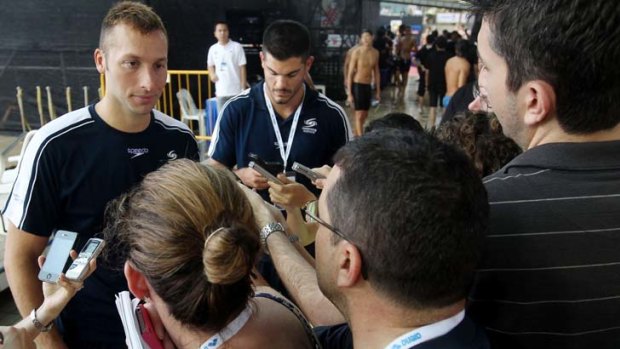 "I have accepted that I won't be winning at the next few competitions and I am okay with that" ... Ian Thorpe.