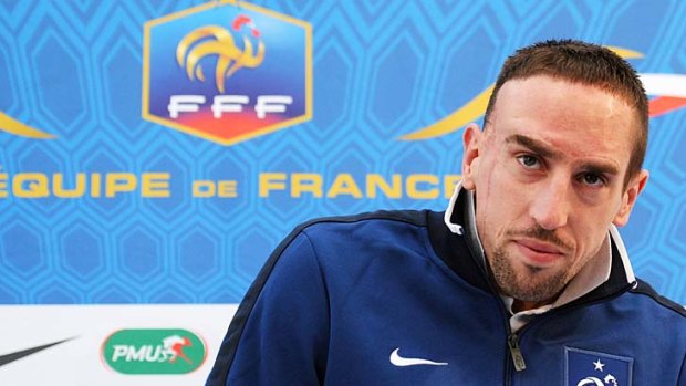 Franck Ribery of France has been recalled to the national team after disastrous World Cup.