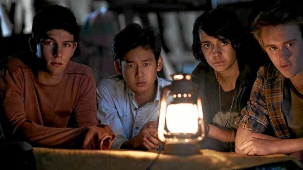 Alone: In <i>Nowhere Boys</i>, four teenagers return to town after a night in the woods to discover no one knows them.