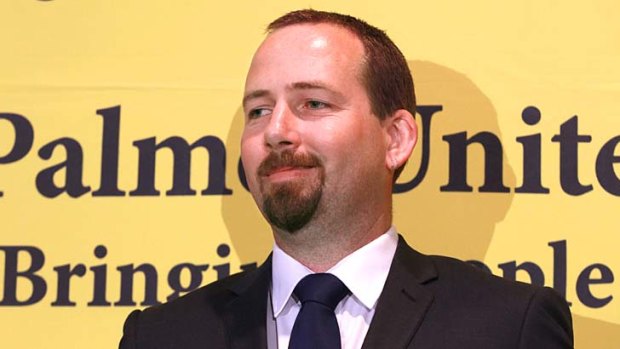 Courted by the Greens: Ricky Muir.