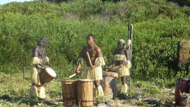 Actors uses black face in Iconic Performances new production, Drum Story.