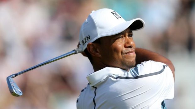 Tiger Woods carded an impressive opening round 69 at Hoylake.