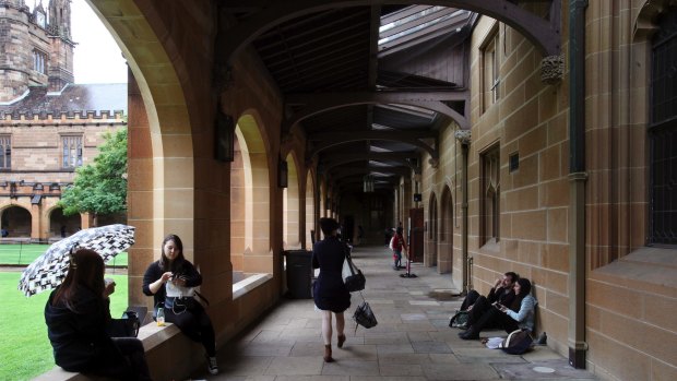 Sydney University says it is trying to appeal to students who would not normally knock on its doors.