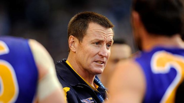 Eagles coach John Worsfold has his team in a very different place this year.