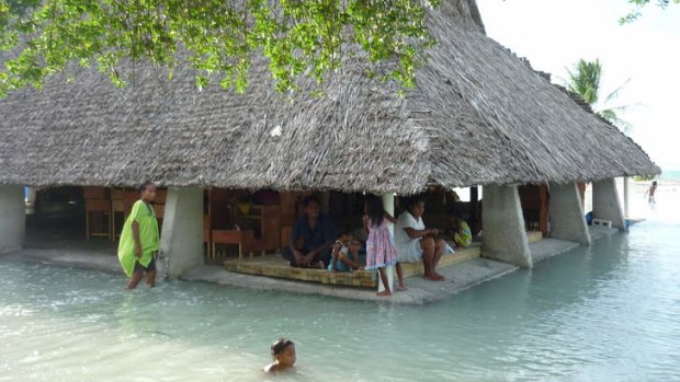 Kiribati: The island nation is under threat from rising sea levels.