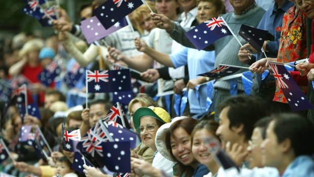 The Australia Day parade - it belongs to Nick Kyrgios as much as it does to Dawn Fraser.