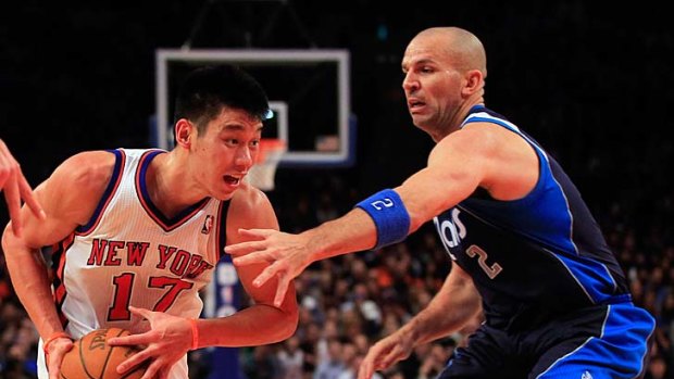 On a roll ... Jeremy Lin of the New York Knicks.