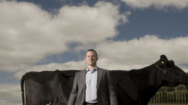 New pastures...Aussie Farmers Direct's Braeden Lord.