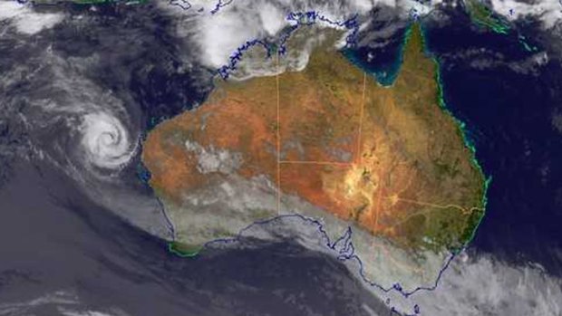 Strong gales are expected as Cyclone Narelle passes by the WA coastline.