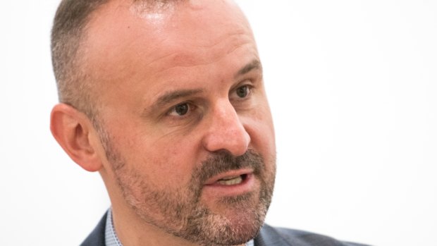 Chief Minister Andrew Barr said the retrospective charges were an "issue of regret". 
