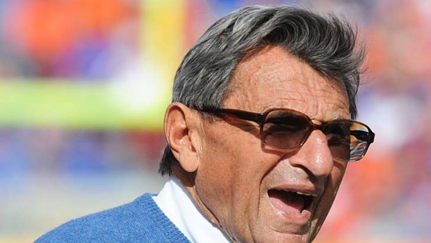 "His loss leaves a void in our lives that will never be filled," ... Joe Paterno.