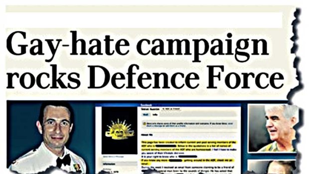 Homosexual soldiers outed online and vilified for 'filthy lifestyle', <i>The Age</i>, April 13, 2011.