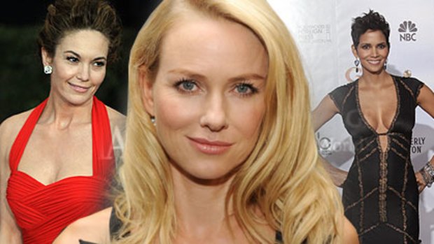 Diane Lane, Naomi Watts and Halle Berry ... three of the over 40s whose stars still burn bright in Hollywood.