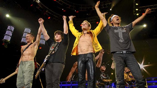 US rock veterans Van Halen who were booked to headline Soundwave Revolution.