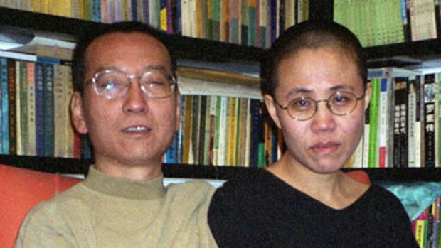 Liu Xiaobo and his wife Liu Xia.