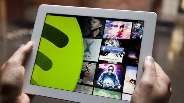Spotify offers 16 million songs under a 'freemium' model.