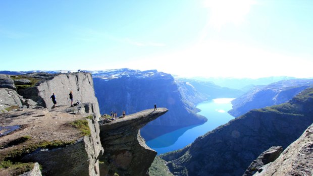 Trolltunga Rock in Norway