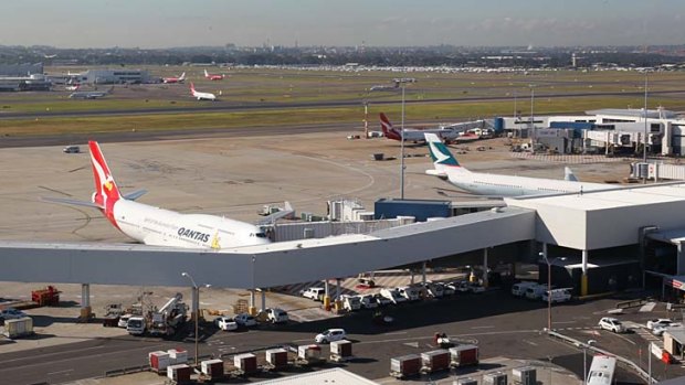 A long way to go: Congestion problems around Sydney Airport will likely continue despite plans to ease problems.