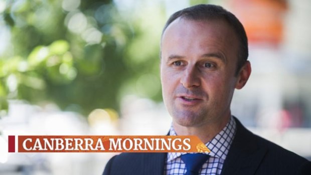 ACT Chief Minister Andrew Barr says the Coalition's budget presents a "crossroads" for the federal government's attitude towards the future of Canberra.
