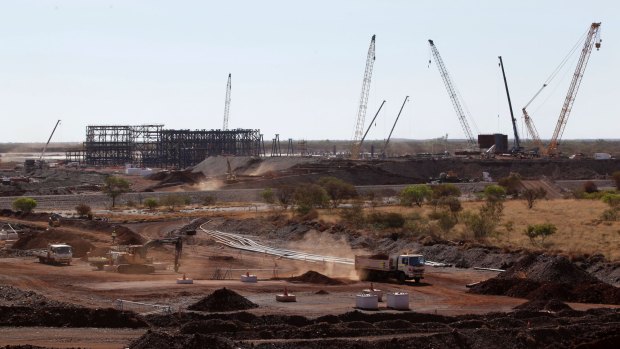 Gina Rinehart's Roy Hill mine.