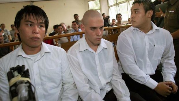 Life sentences: from left to right, Si Yi Chen, Matthew Norman and Tan Duc Thanh Nguyen.