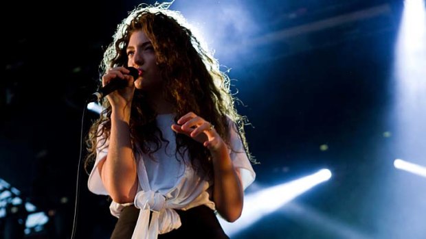 The entire festival flocked to the main stage to see Lorde, the 17-year-old New Zealander who has become a worldwide phenomenon.