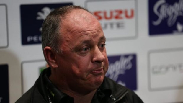 Promising start: Cronulla's second caretaker coach of 2014, James Shepherd.