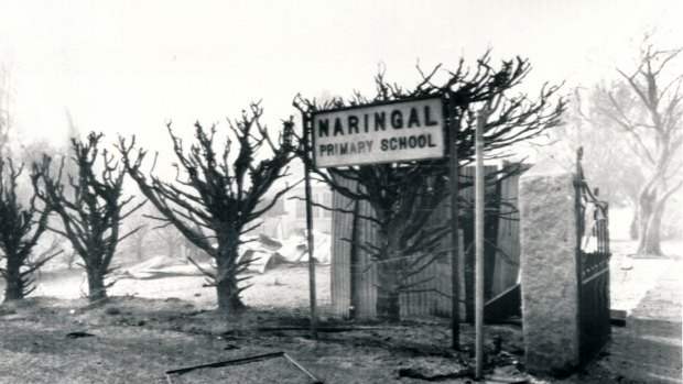 Naringal Primary School is totally destroyed.