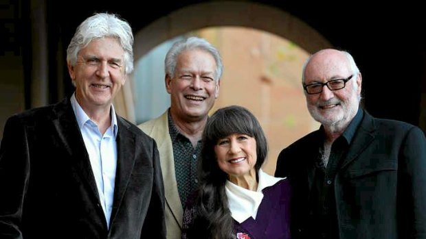 That 50-years deep feeling: The Seekers - Bruce Woodley, Keith Potger, Judith Durham, Athol Guy.