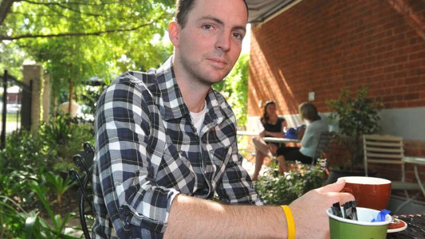 Outside the law: Cancer sufferer Dan Haslam.