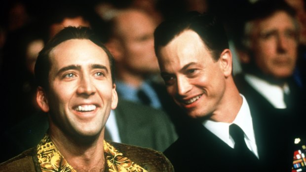 Nicolas Cage rocked the lounge suit in Snake Eyes.