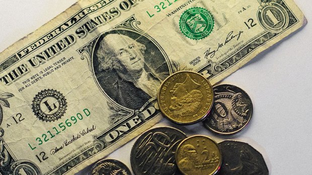 The Australian dollar has fallen more than 10 US cents in recent months as the US economy improves and the chances of an interest rate hike gets closer.