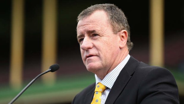 Resigned: Minister for Sport and Recreation Graham Annesley.