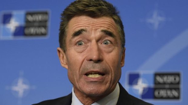 NATO secretary-general Anders Fogh Rasmussen fears NATO faces multiple crises on its southern and eastern borders.