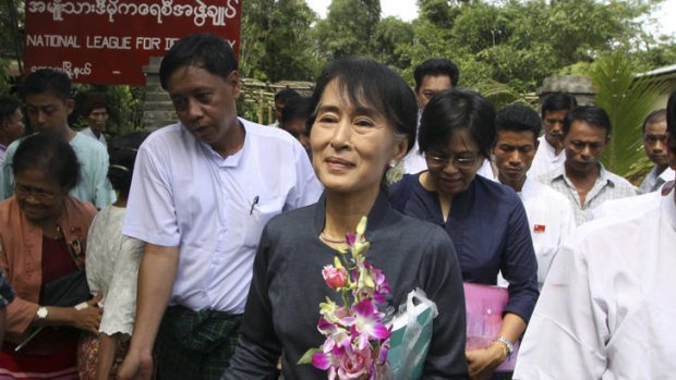 Aung San Suu Kyi &#8230; to receive the Congressional Gold Medal.