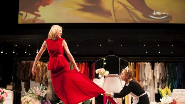 Twisted sisters: Cate Blanchett and Isabelle Huppert in Sydney Theatre Company's The Maids, now playing in New York.