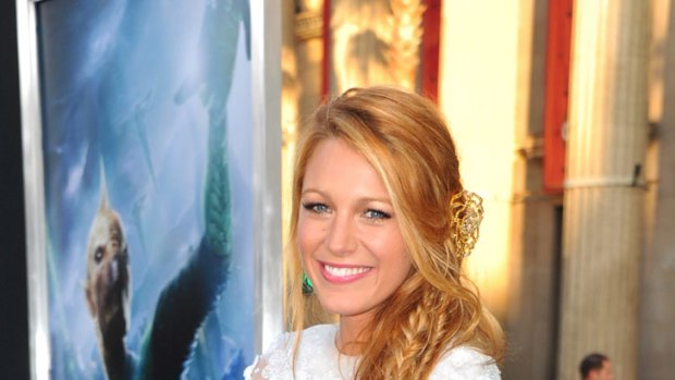 No drama ... Blake Lively moves on quickly.