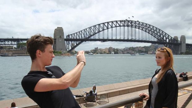 Story on a new smart phone app that will track tourist movements across New South Wales.  