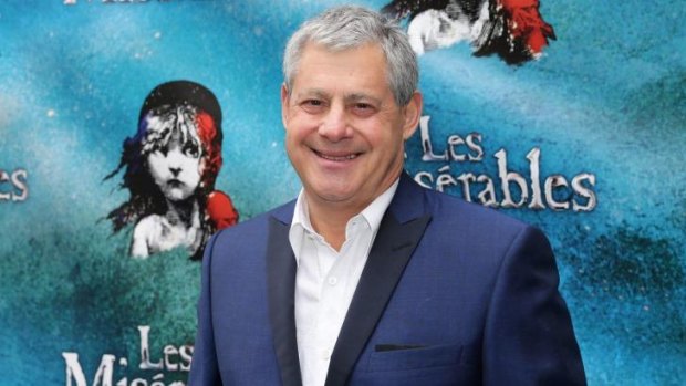 Cameron Mackintosh attends the opening night of his show, Cameron Mackintosh's Les Miserables in New York.