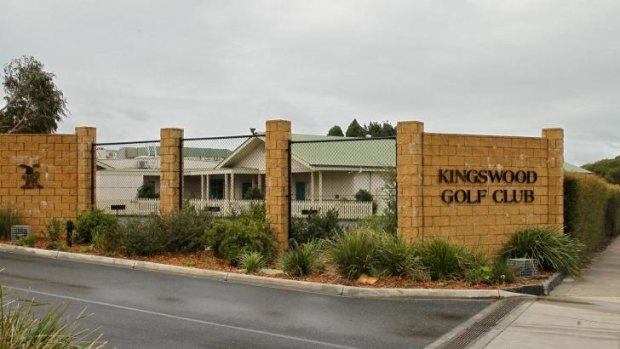 Kingswood golf club in Dingley. The club is merging with Peninsula golf club and selling the land.