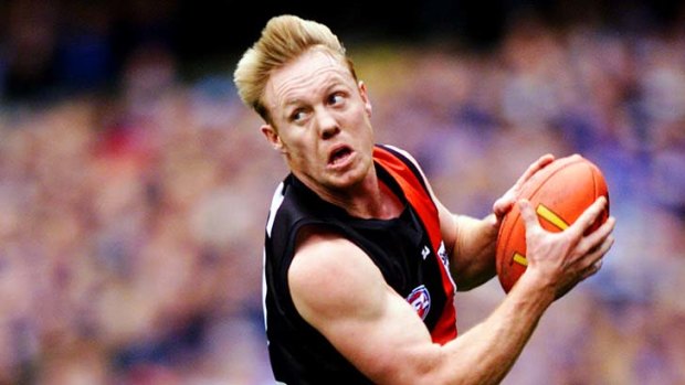 Vigorous ex-Hawk Paul Barnard was a handy acquisition for the 2000 Bombers.