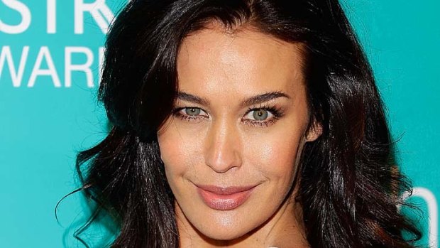 Megan Gale ... rumoured to be moving to Melbourne.