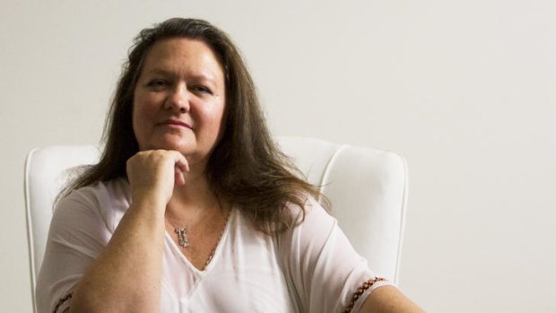 Gina Rinehart.