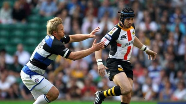 Danny Cipriani in action for Wasps last year.