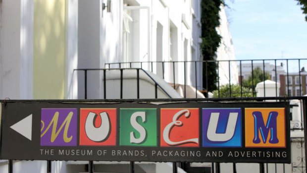 Nostalgia inducing ... the Museum of Brands, Packaging and Advertising.