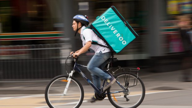 A memo from Deliveroo bans the word "employees", replacing it with "independent suppliers". 