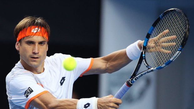 Score-perfect: David Ferrer of Spain is yet to drop a set this tournament.