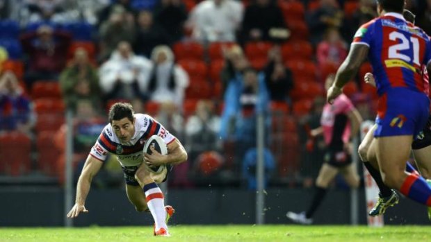 The long goodbye: Anthony Minichiello will be remembered as a Roosters legend.