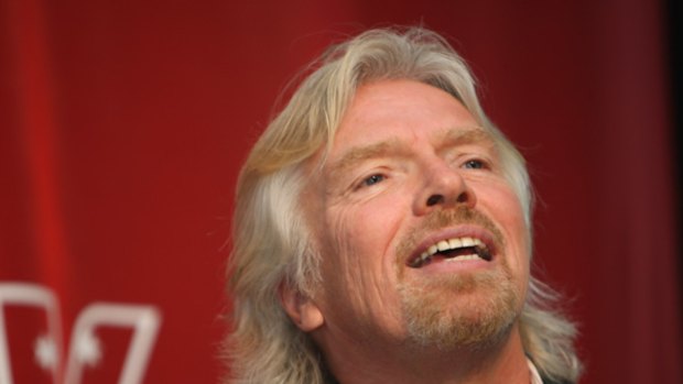 Sir Richard Branson: hated flying until he started his own airline.